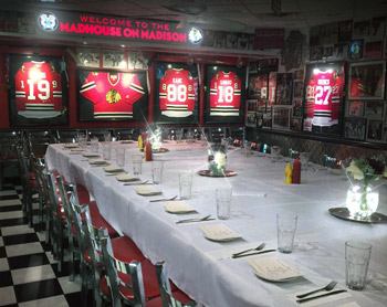 Private parties at Palace Grill Restaurant on Madison Street in Chicago